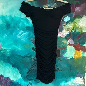New sexy Black Off-Shoulder Dress Lulus